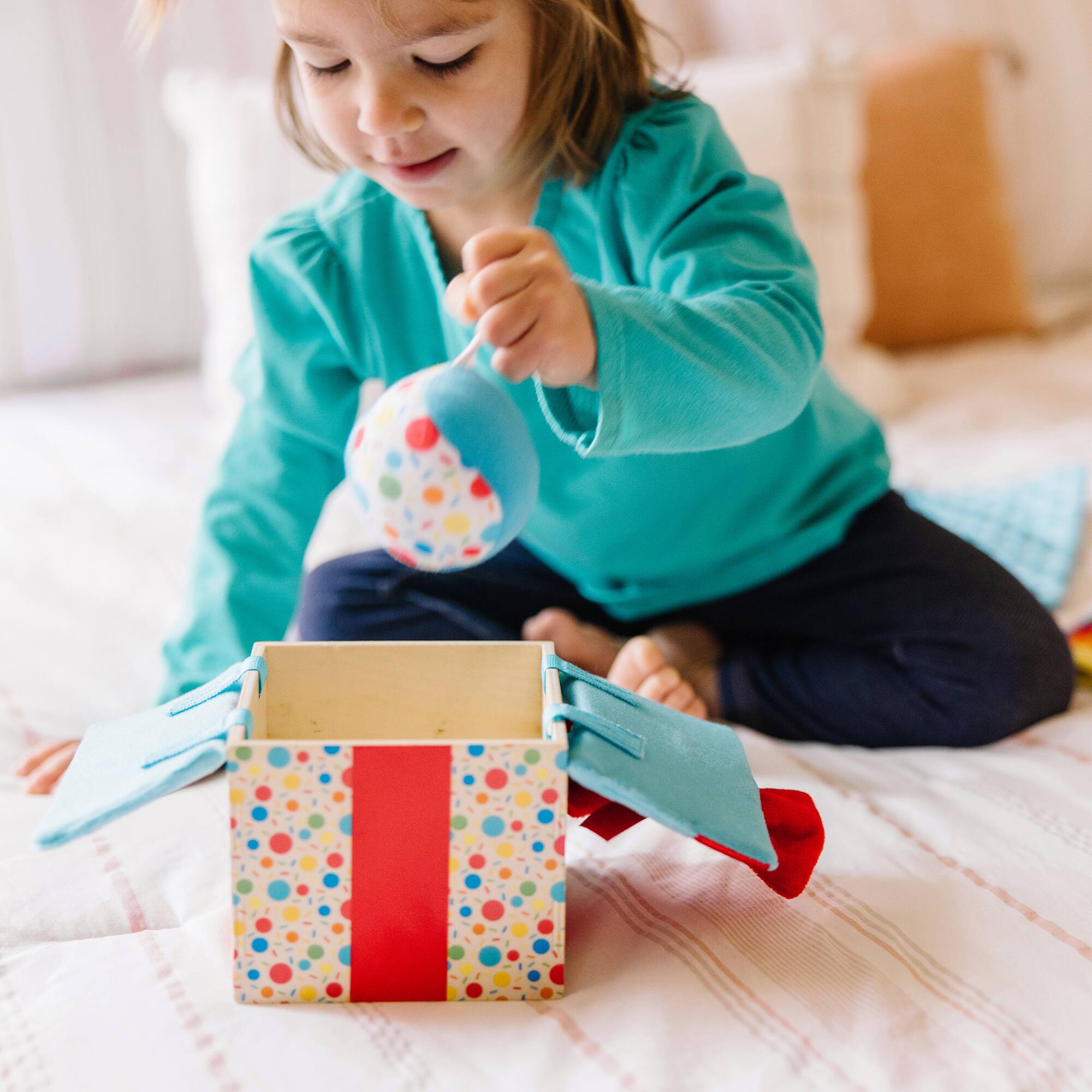 Melissa & Doug® Wooden Surprise Gift Box Play Set